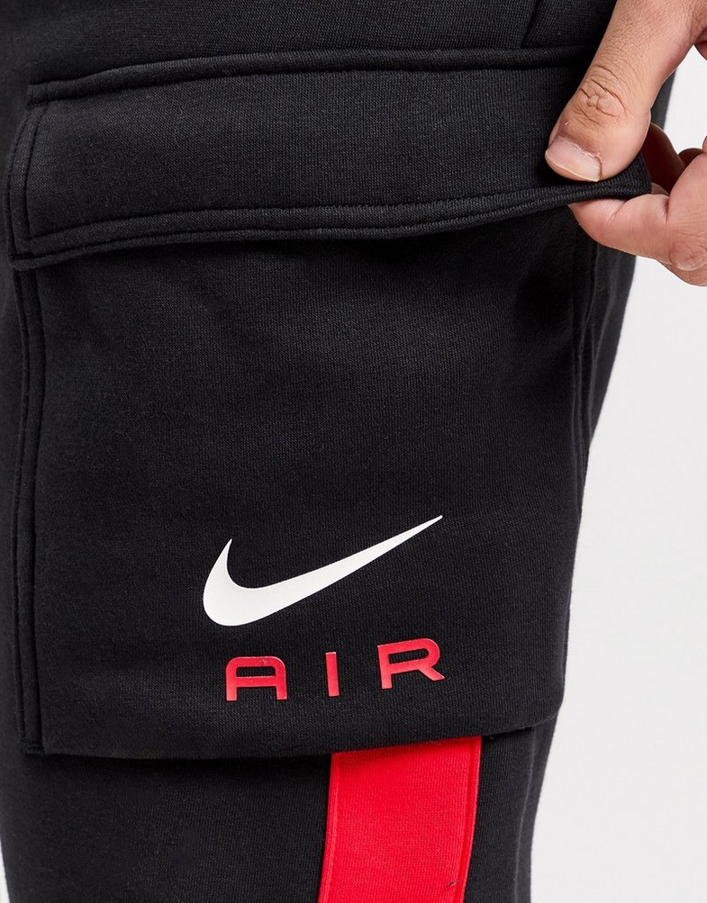 NIKE SPODNIE M NSW SW AIR CARGO PANT FLC BB AIR MAX FN7693-012 Czarny