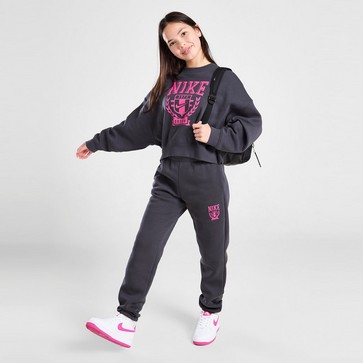 Pantaloni pentru copii NIKE PANTALONI  G NSW TREND FLC CF PANT GIRL