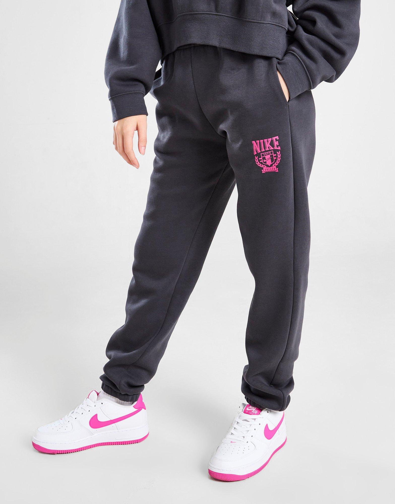Dječje hlače NIKE HLAČE G NSW TREND FLC CF PANT GIRL FZ4720-060 siva