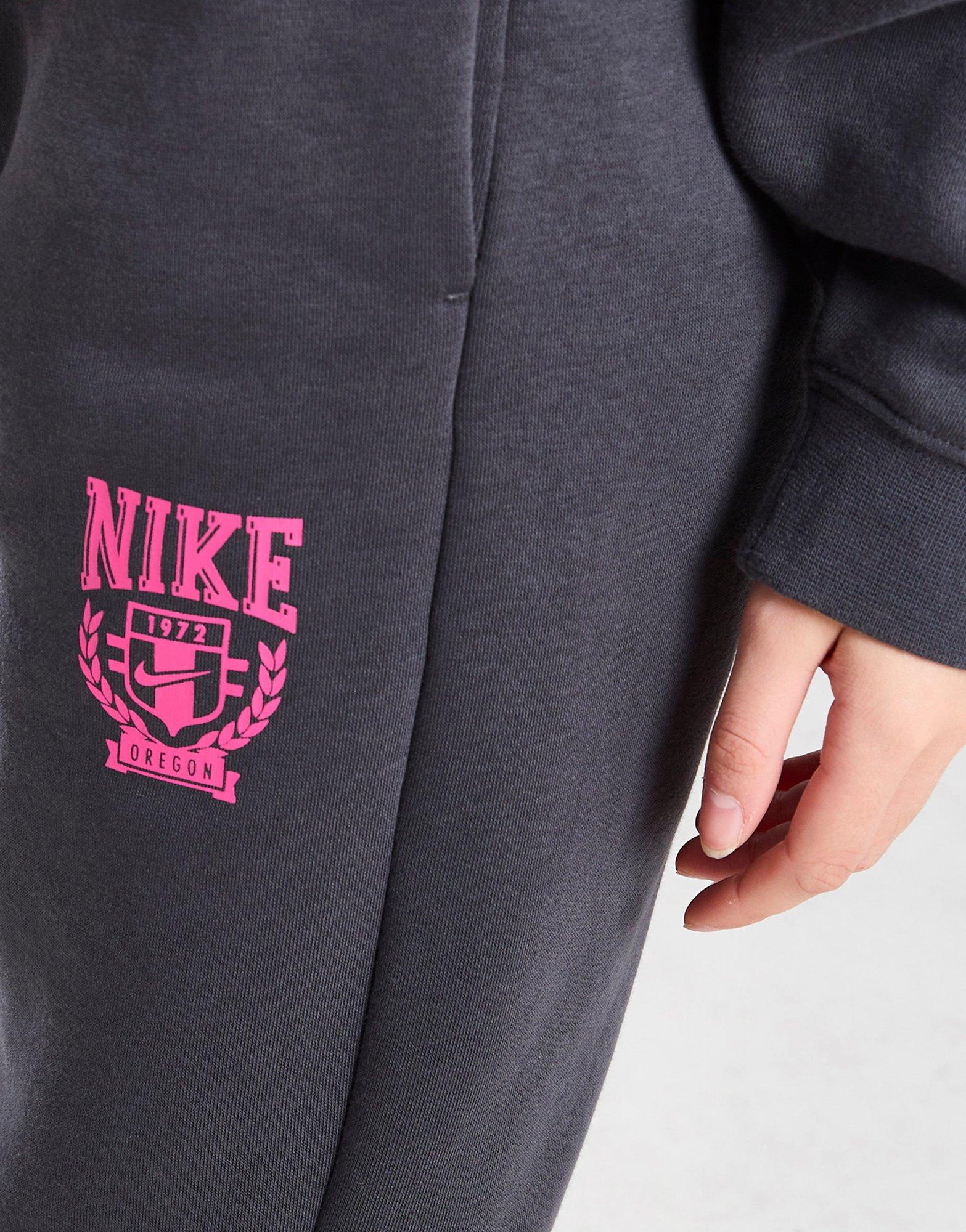 Dječje hlače NIKE HLAČE G NSW TREND FLC CF PANT GIRL FZ4720-060 siva
