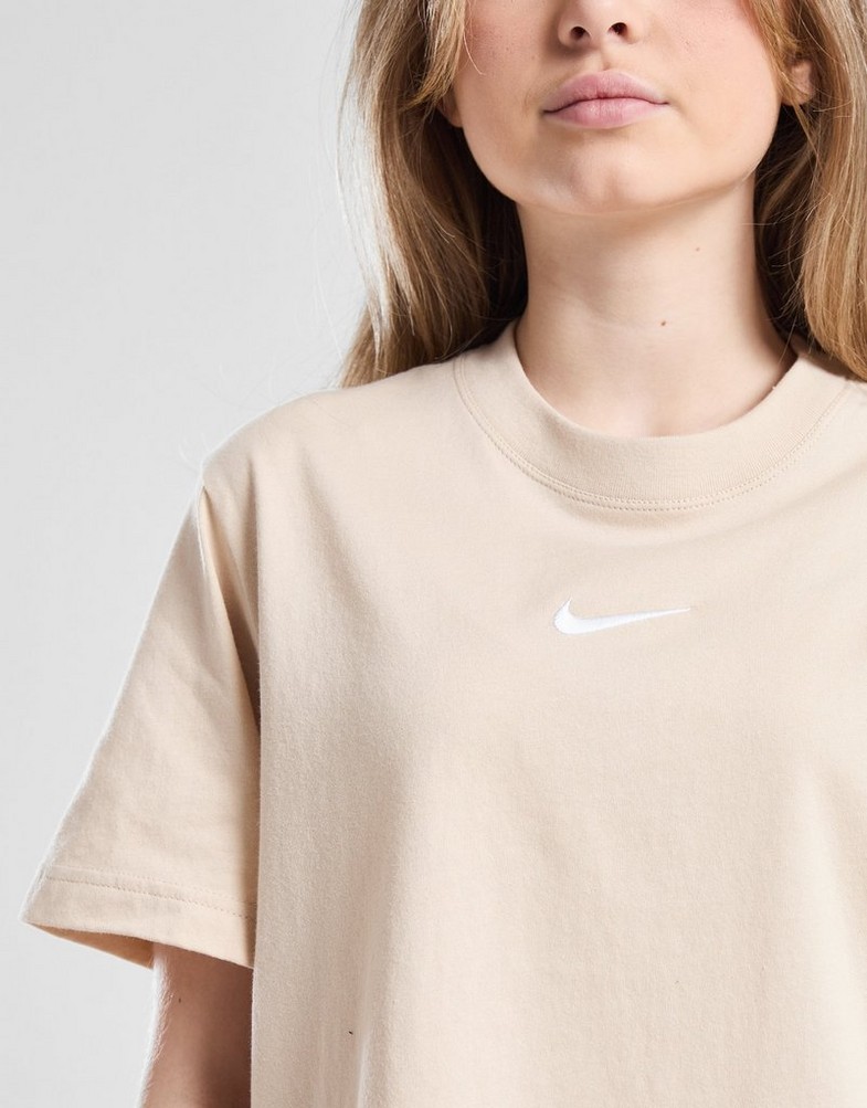 Дитячі футболки NIKE ФУТБОЛКА G NSW TEE ESSNTL SS BOXY GIRL DH5750-126 Бежевий