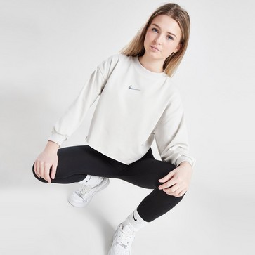 Bluză pentru copii NIKE BLUZĂ G NSW DF FLC CREW DANCE GIRL
