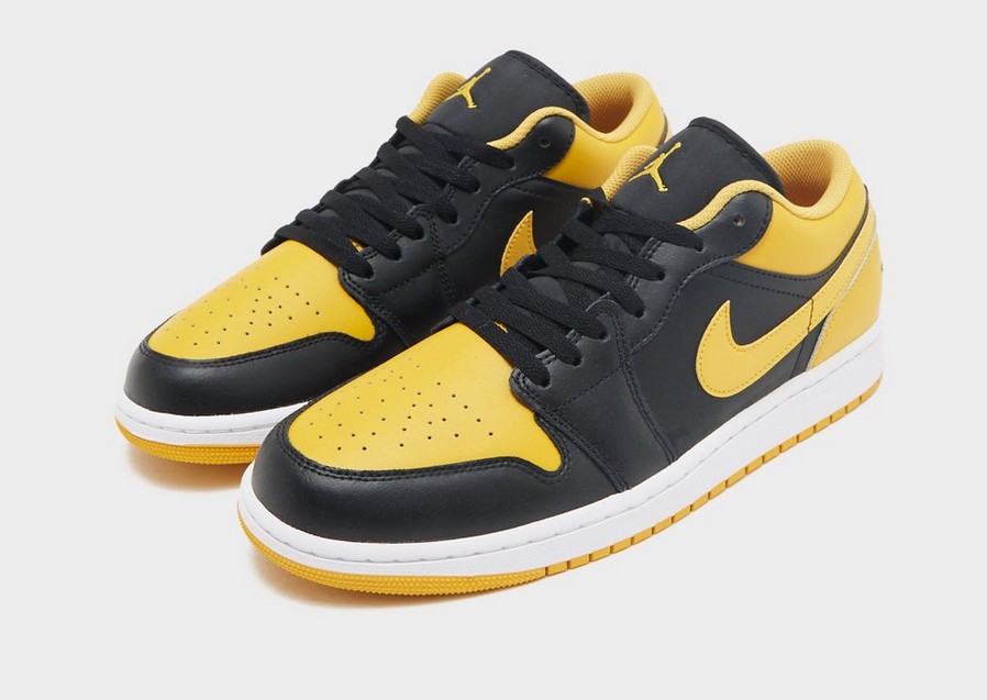 Buty sneakersy męskie AIR JORDAN 1 LOW  553558-072 Złoty
