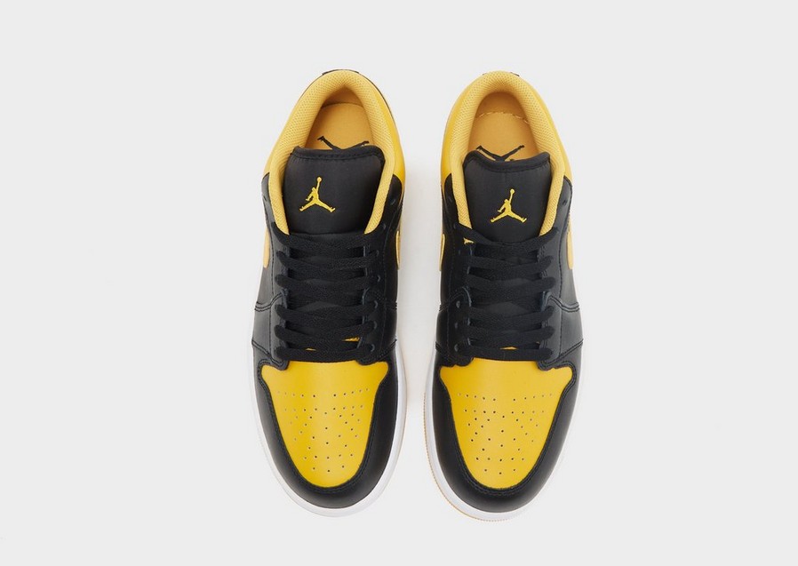 Buty sneakersy męskie AIR JORDAN 1 LOW  553558-072 Złoty