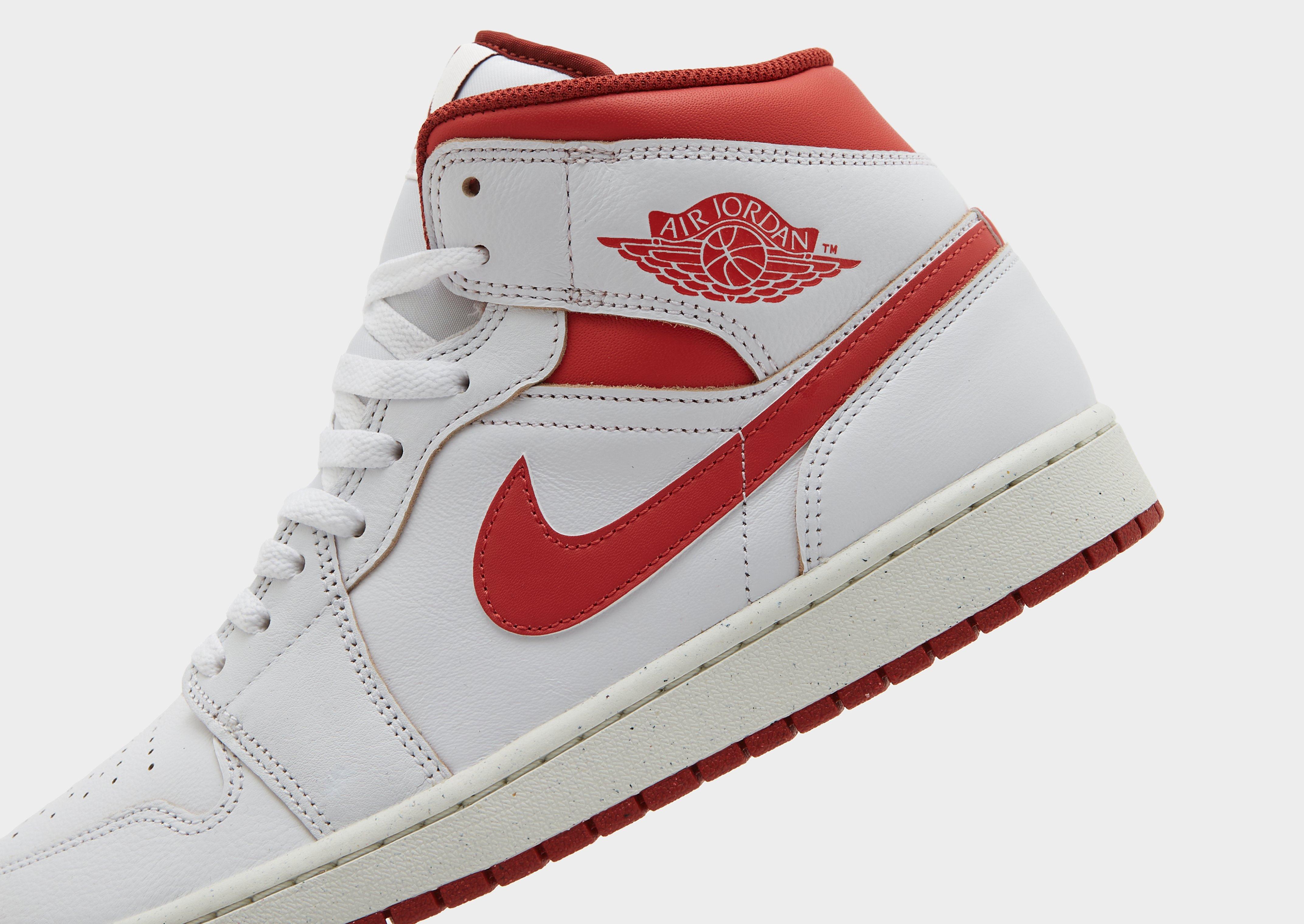 Air Jordan 1 MID SE ホワイト/レッド 楽天市場】ナイキ エア ジョーダン 1 ミッド SE NIKE AIR JORDAN