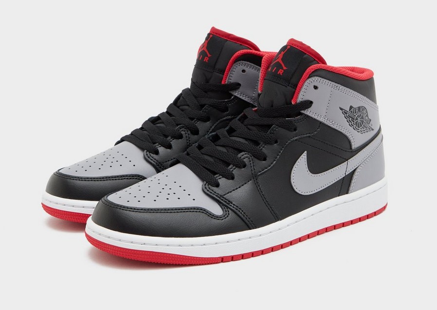 Adidași pentru bărbați AIR JORDAN 1 MID DQ8426-006 Negru