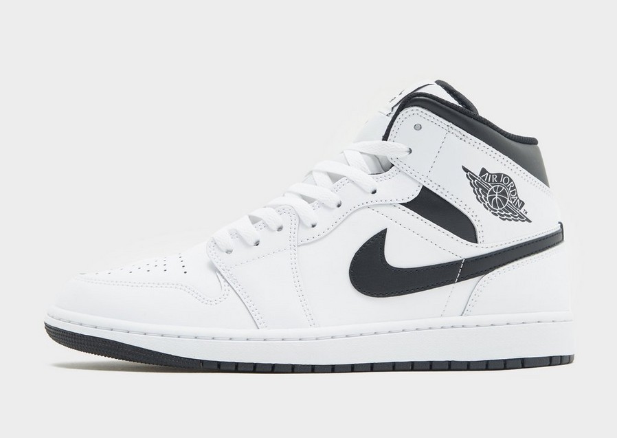 Adidași pentru bărbați AIR JORDAN 1 MID DQ8426-132 Alb
