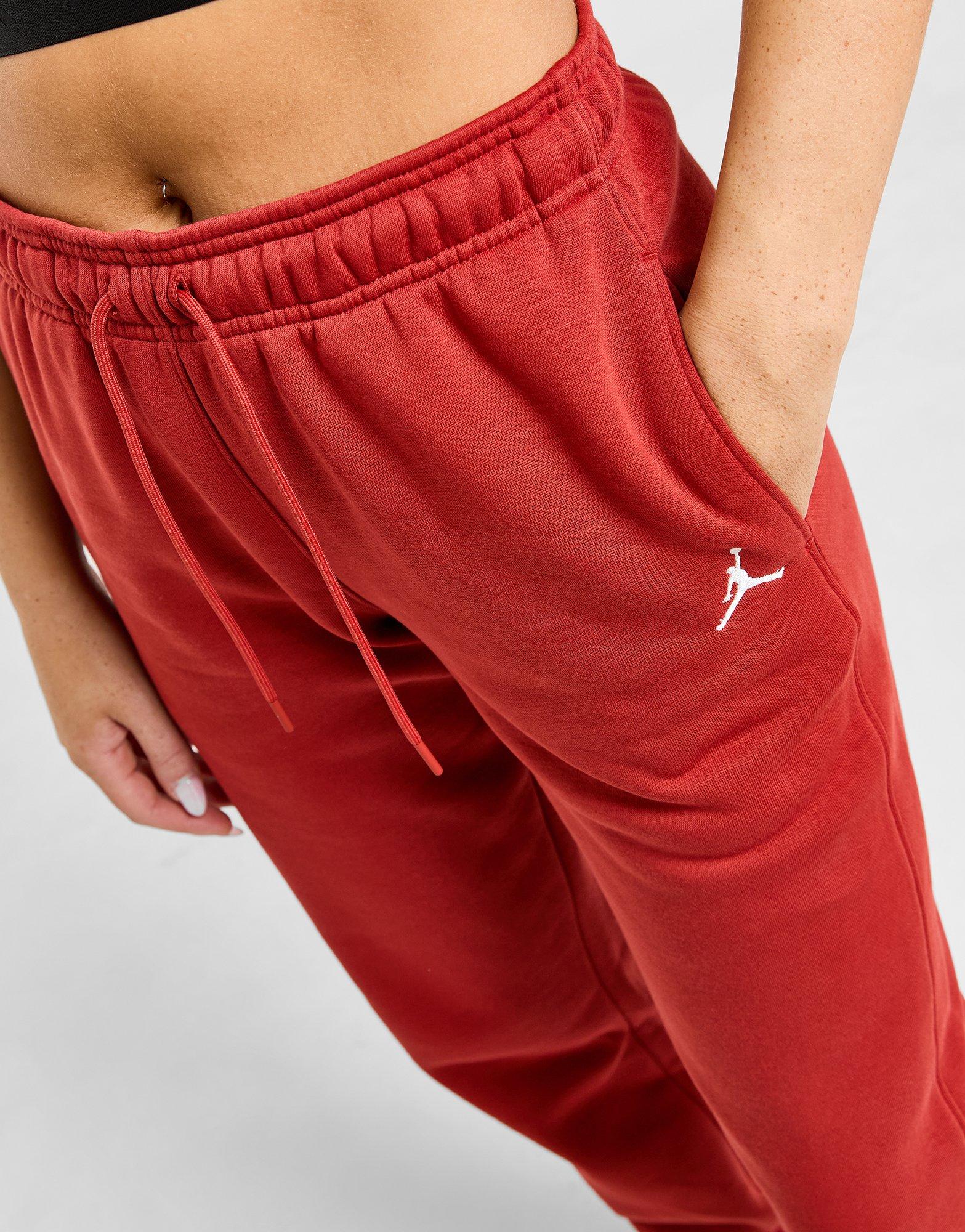 Moteriškos kelnės JORDAN KELNĖS W J BRKLN FLC PANT 2 FN4494-615 Raudona