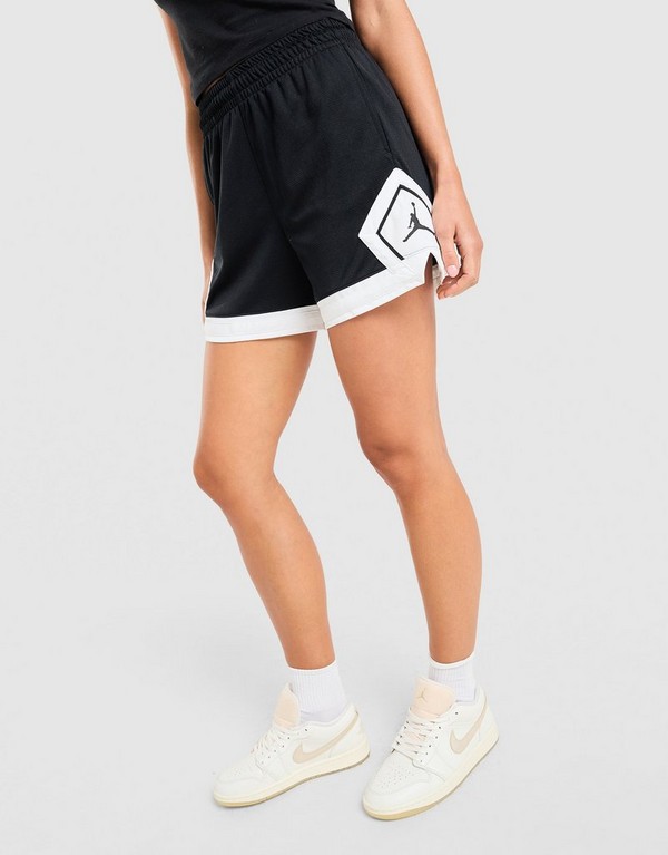 Szorty W Jordan Spt Dmnd Short 4" Black/white/white/black - obrazek 2