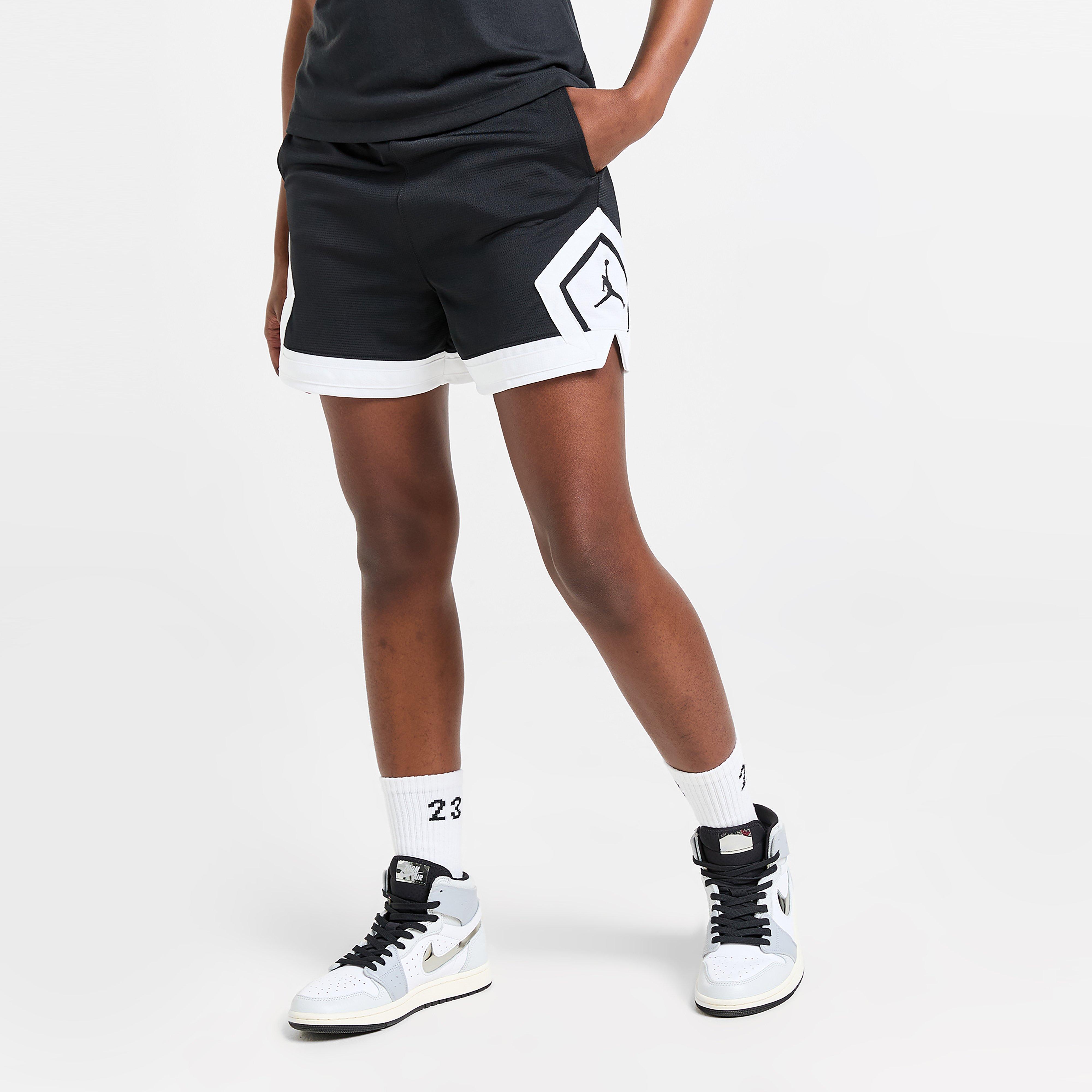 Női rövidnadrág RÖVIDNADRÁG W JORDAN SPT DMND SHORT 4" BLACK/WHITE/WHITE/BLA
