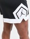 SZORTY W JORDAN SPT DMND SHORT 4" BLACK/WHITE/WHITE/BLACK