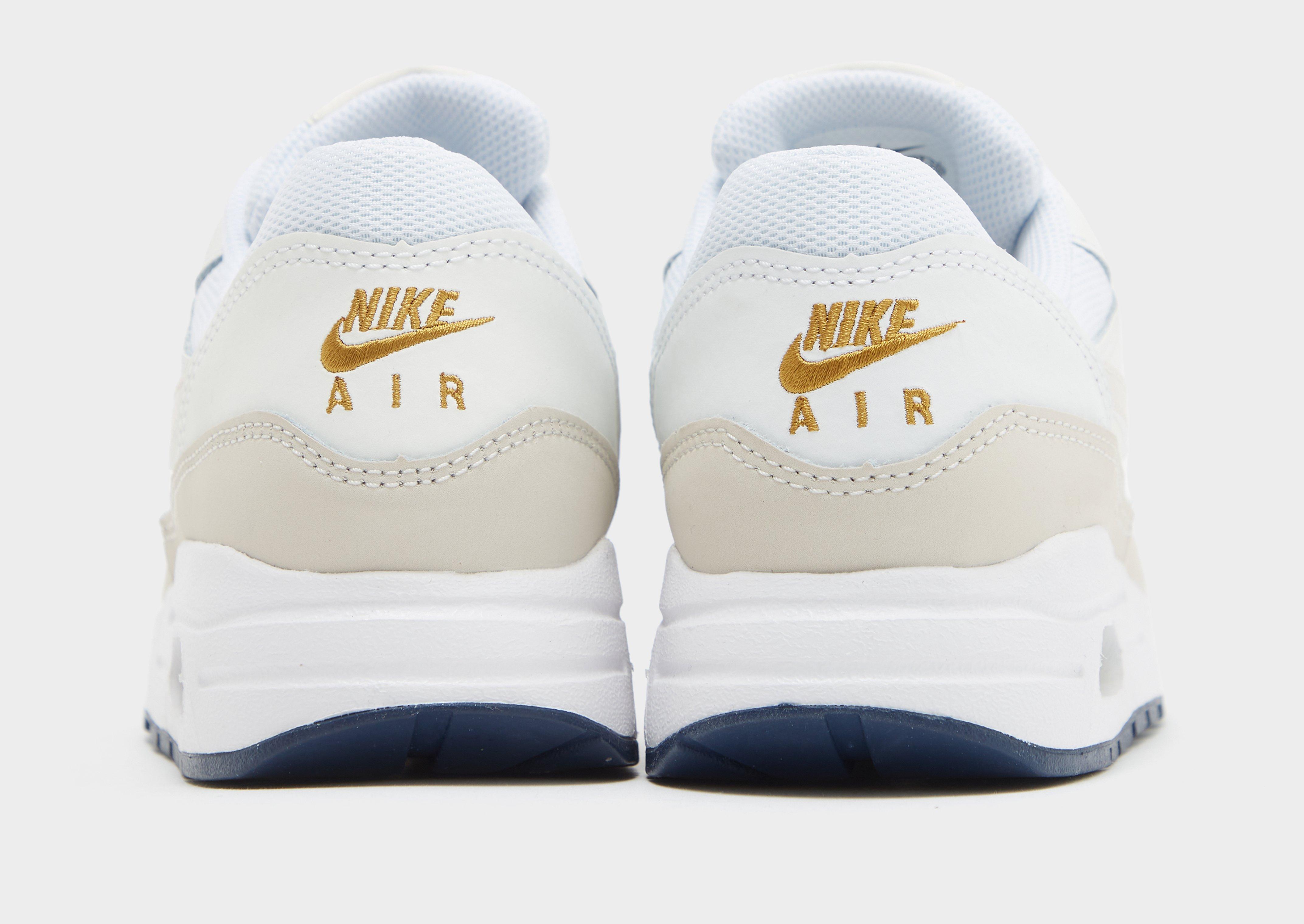 Buty sneakersy dla dzieci NIKE AIR MAX 1 DZ3307-103 Kremowy