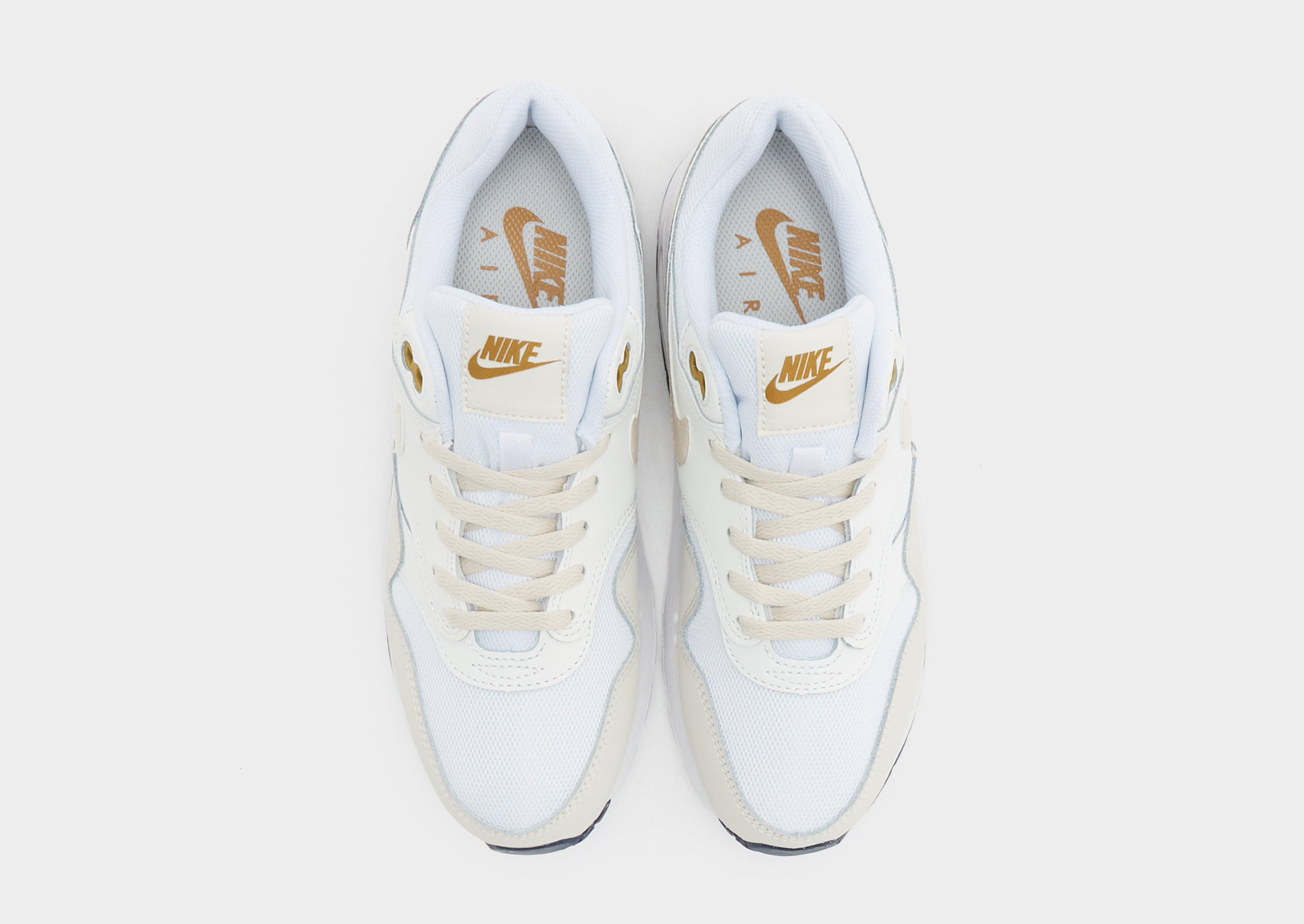 Buty sneakersy dla dzieci NIKE AIR MAX 1 DZ3307-103 Kremowy