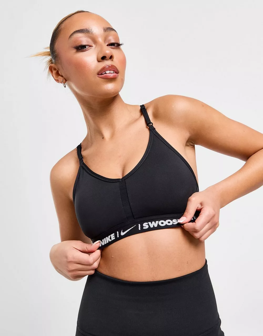 NIKE БЮСТГАЛЬТЕР W NK DF INDY БЮСТГАЛЬТЕР GLS PERFORMANCE, фото 1 з 6