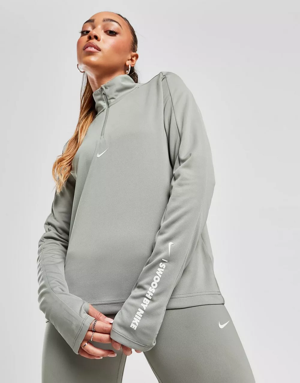 NIKE КОФТА W NK DF PACER HZ GLS PERFORMANCE, фото 1 з 5