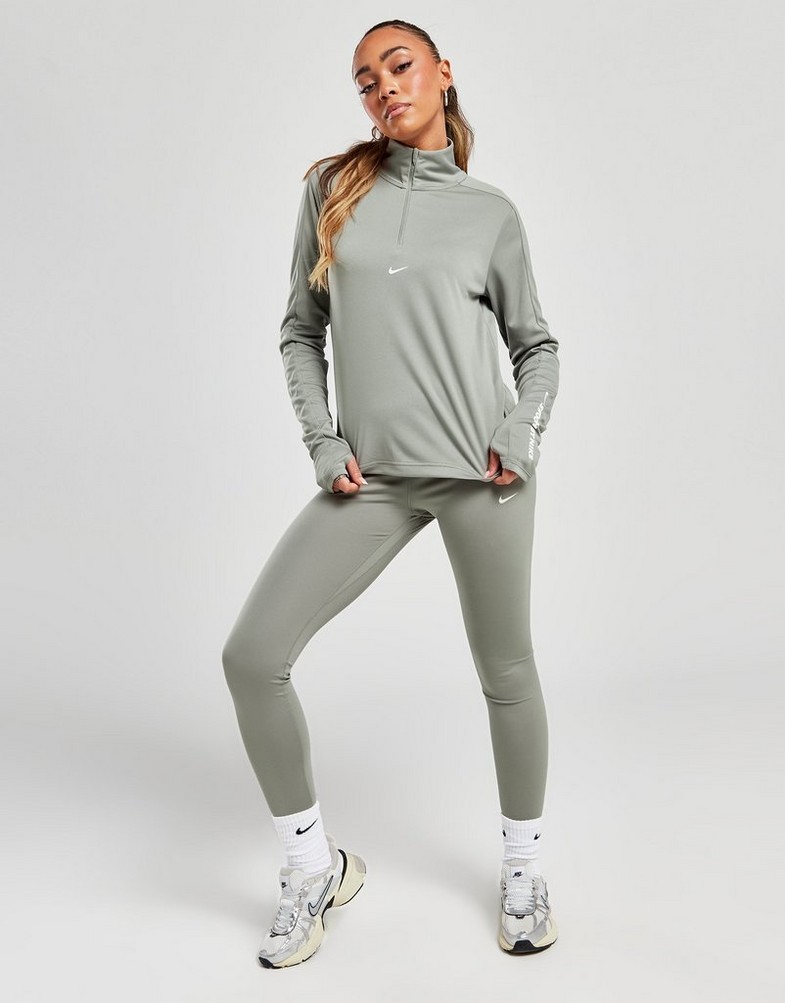 Жіночі кофти NIKE КОФТА W NK DF PACER HZ GLS PERFORMANCE FZ4872-053 Сірий