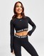 NIKE ФУТБОЛКА NIKE PRO DF 365 CROP LS PERFORMANCE