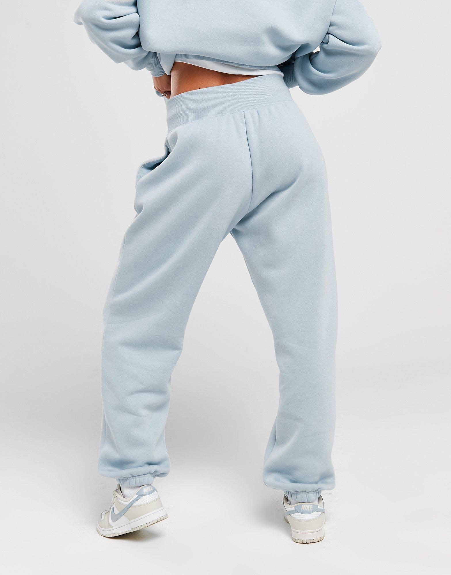 Жіночі штани NIKE ШТАНИ W NSW PHNX FLC HR OS PANT PHOENIX DQ5887-441 Блакитний