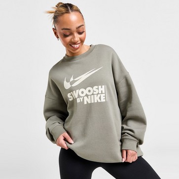 Bluză pentru femei NIKE BLUZĂ W NSW FLC OS CREW GLS GYM LIFE