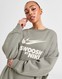 NIKE BLUZA W NSW FLC OS CREW GLS GYM LIFE