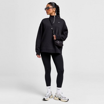 Bluză pentru femei NIKE BLUZĂ W NSW FLC QZ GLS GYM LIFE