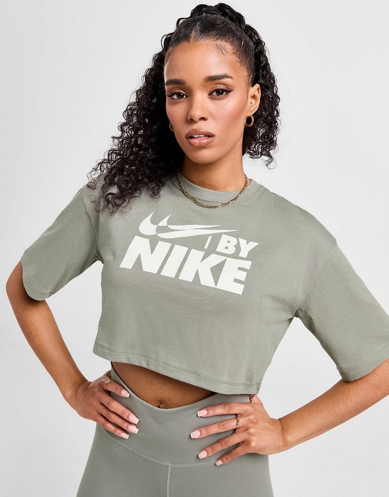 Koszulka, t-shirt damski NIKE T-SHIRT W NSW CROP TEE GLS GYM LIFE