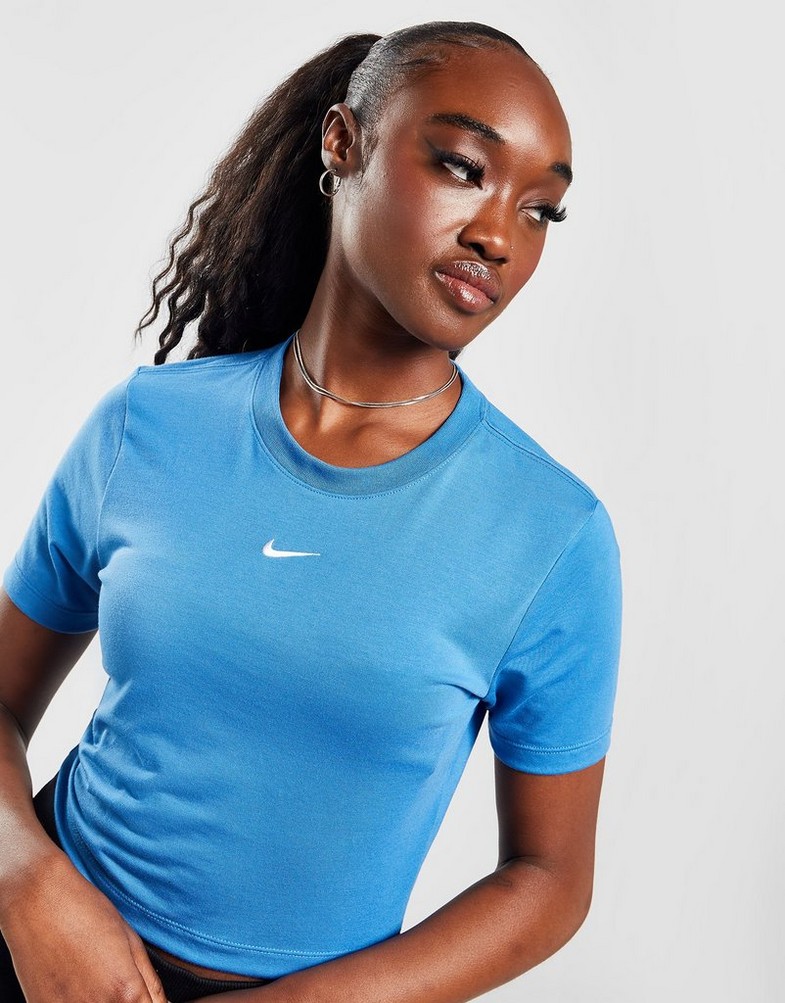 Női póló NIKE PÓLÓ W NSW TEE ESSNTL SLIM CRP LBR PHOENIX