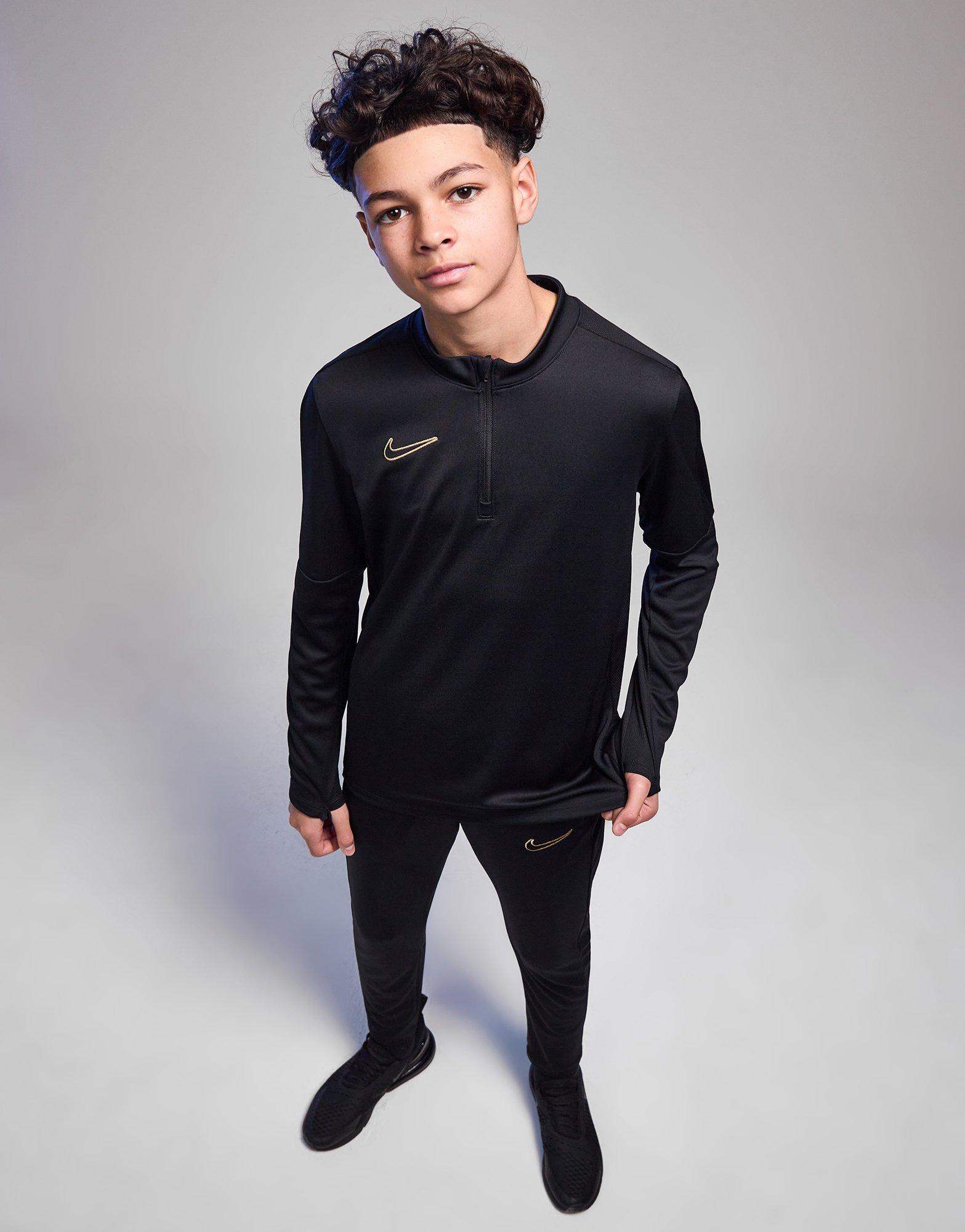 Vaikiški marškinėliai NIKE MARŠKINĖLIAI K NK DF ACD23   DRILL MARŠKINĖLIAI BR B DX5470-017 Juoda