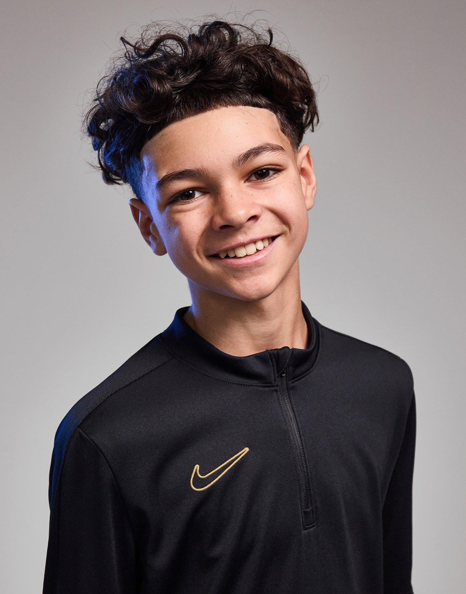 Vaikiški marškinėliai NIKE MARŠKINĖLIAI K NK DF ACD23   DRILL MARŠKINĖLIAI BR B DX5470-017 Juoda