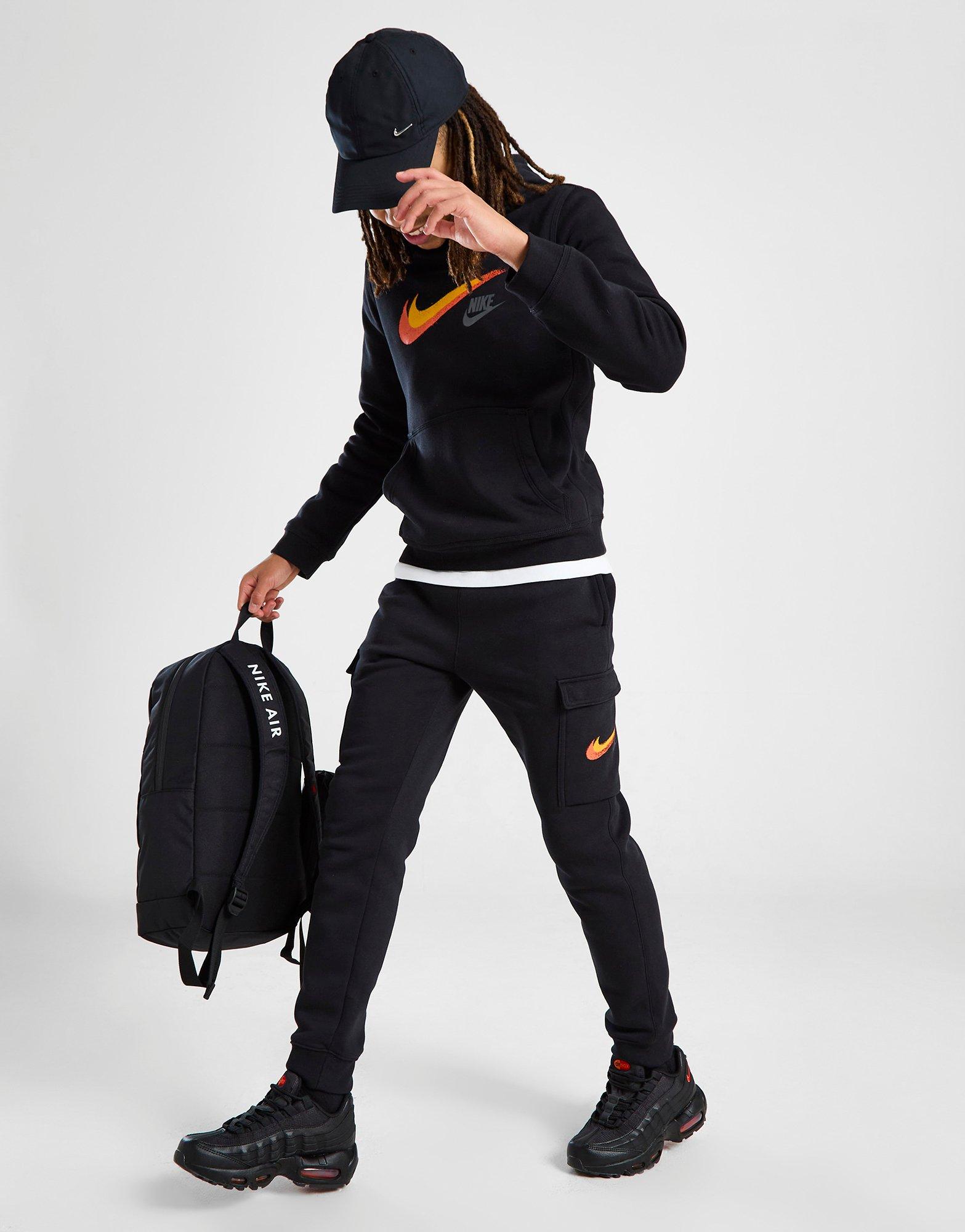 Vaikiškos kelnės NIKE KELNĖS B NSW SI FLC CARGO PANT BB B FZ4718-010 Juoda