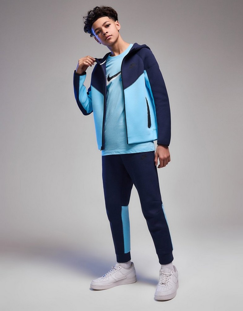 Дитячі штани NIKE ШТАНИ B NSW TECH FLC PANT B FD3287-410 Темно-синій