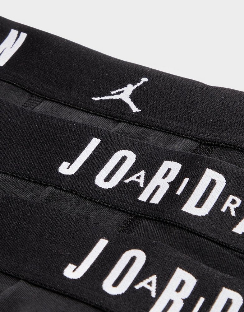 Чоловіча білизна JORDAN ТРУСИ-БОКСЕРИ FLIGHT COTTON CORE 3PK BB JM0622-023 Чорний