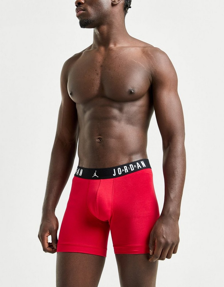 Férfi fehérnemű JORDAN BOXERALSÓ FLIGHT COTTON CORE 3PK BB JM0622-H24 Színes