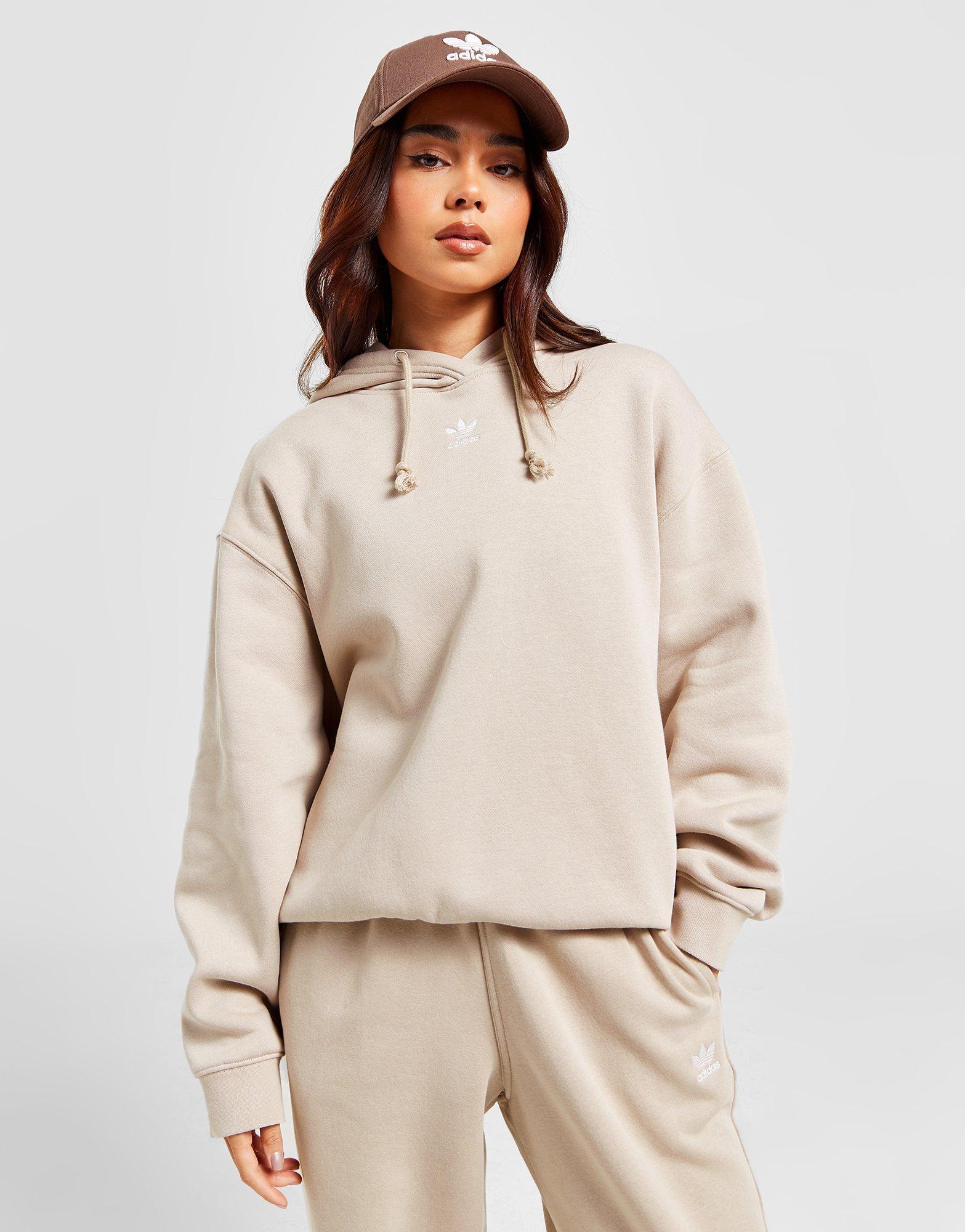 Дамска блуза ADIDAS СУИТЧЪР С КАЧУЛКА HOODIE IW0396 Бежов