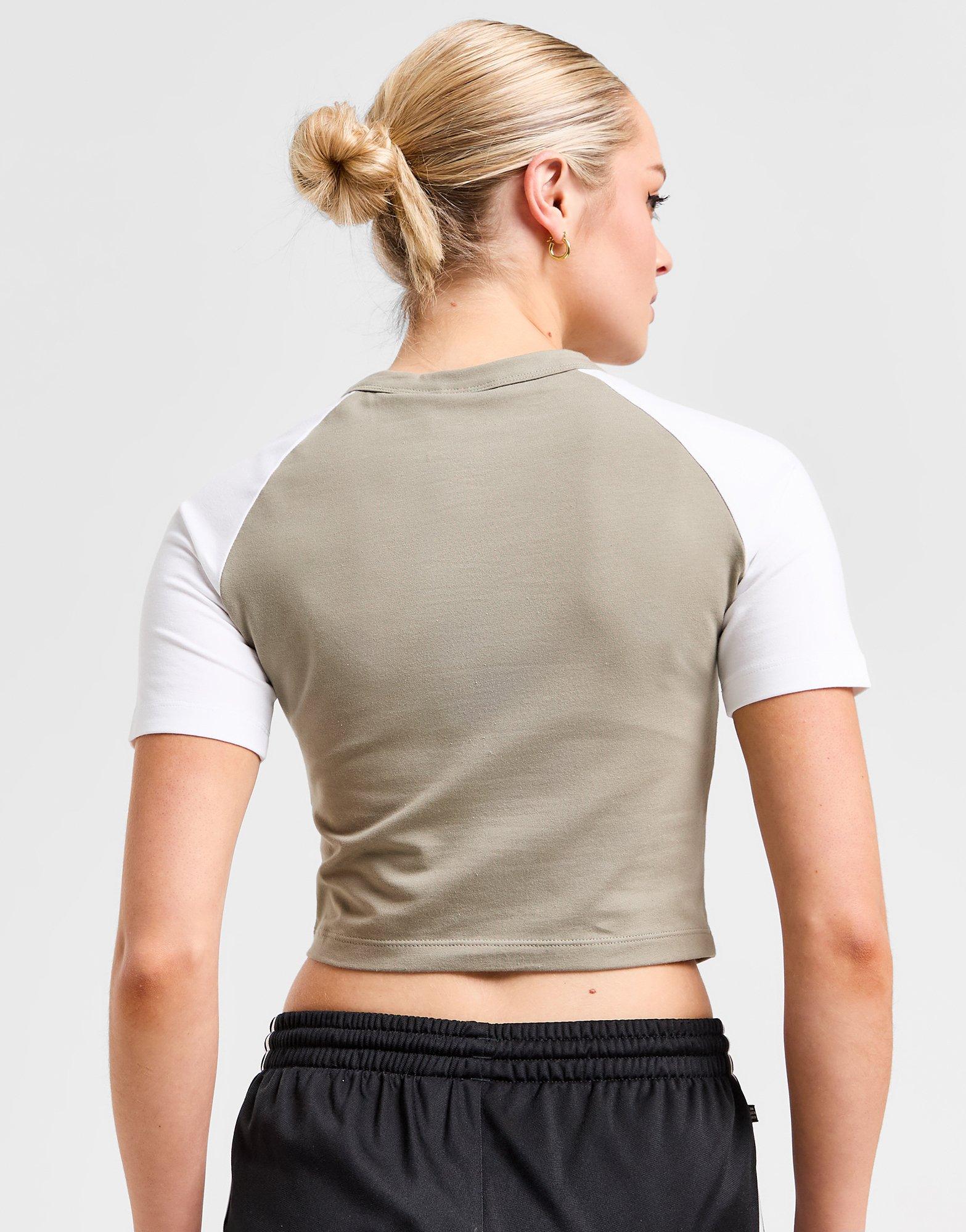 Női póló ADIDAS PÓLÓ SLIM TEE IW3947 Khaki