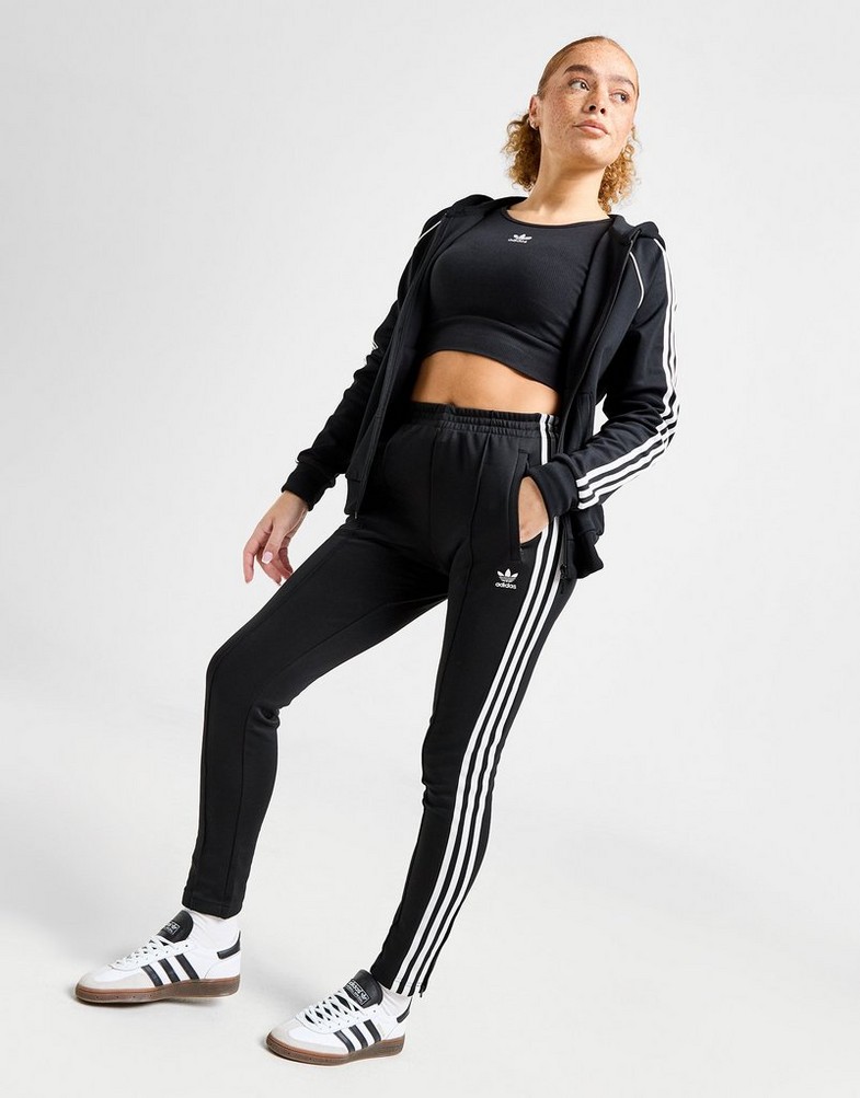 Moteriškos kelnės ADIDAS KELNĖS ADICOLOR SST CLASSIC TRACKPANT IK6600 Juoda