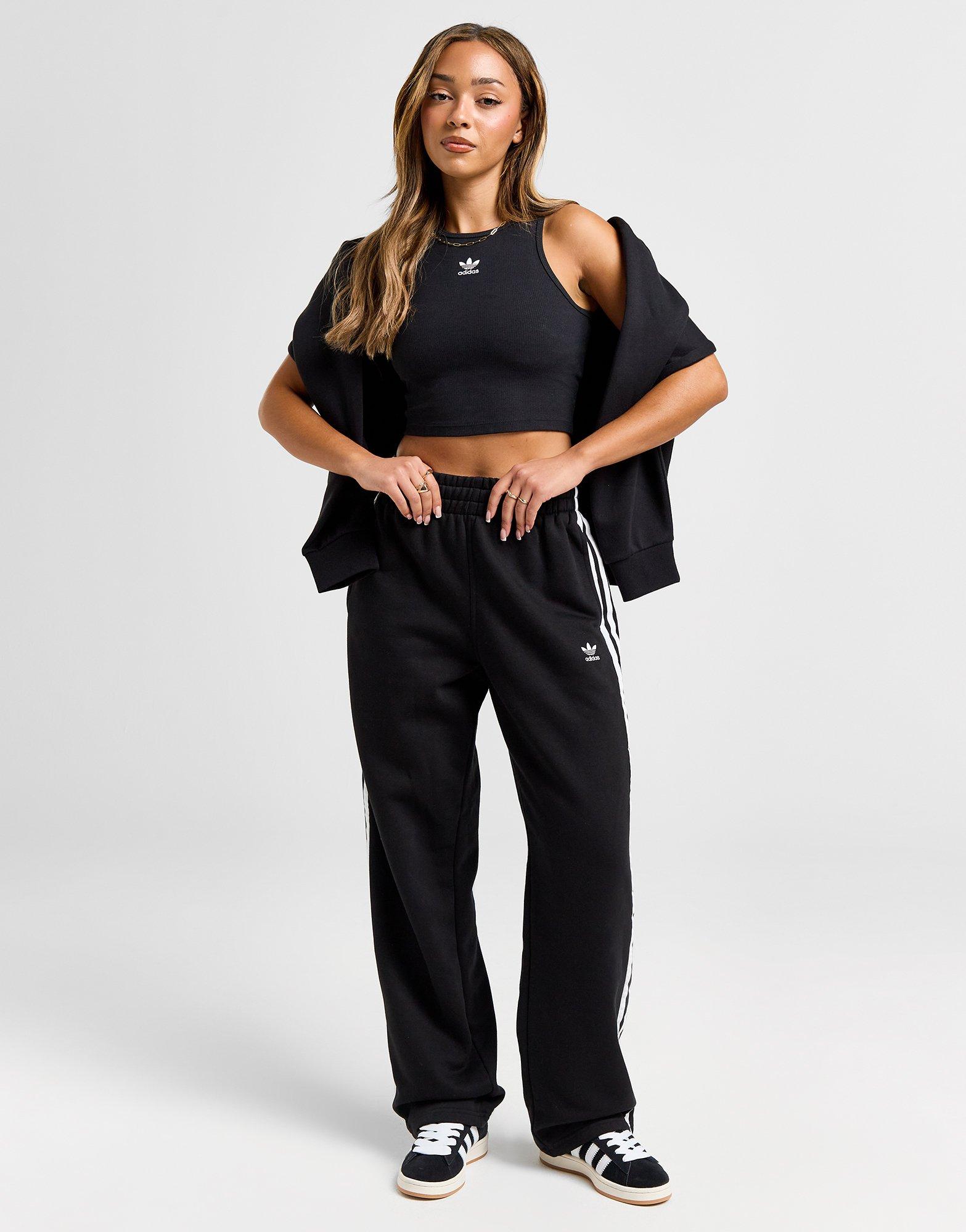 Top pentru femei ADIDAS TOP RIB MAIOU IJ8251 Negru