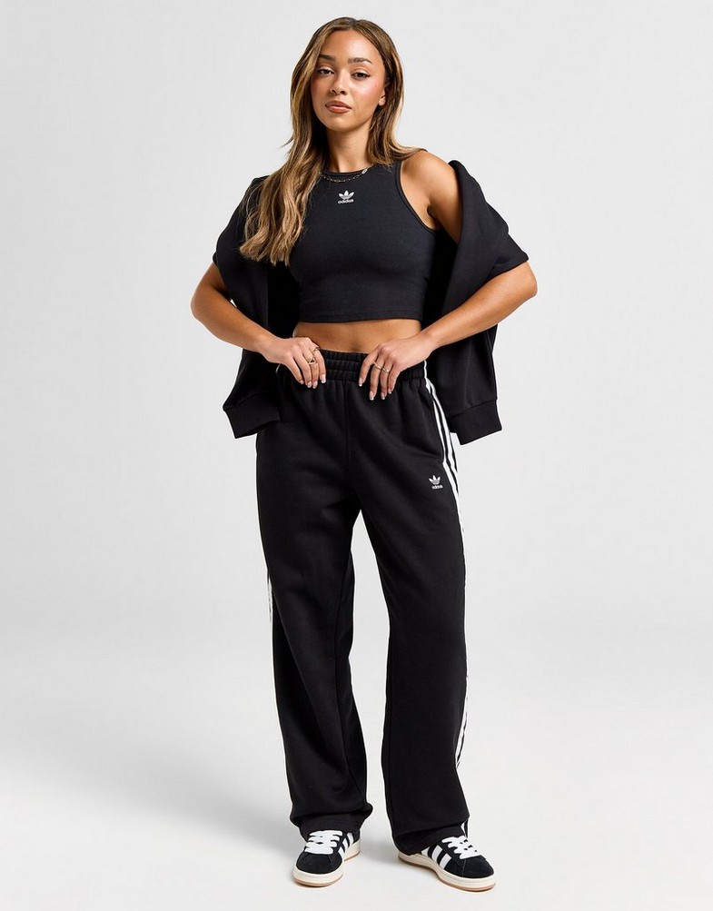 Жіночі топи ADIDAS ТОП RIB МАЙКА IJ8251 Чорний