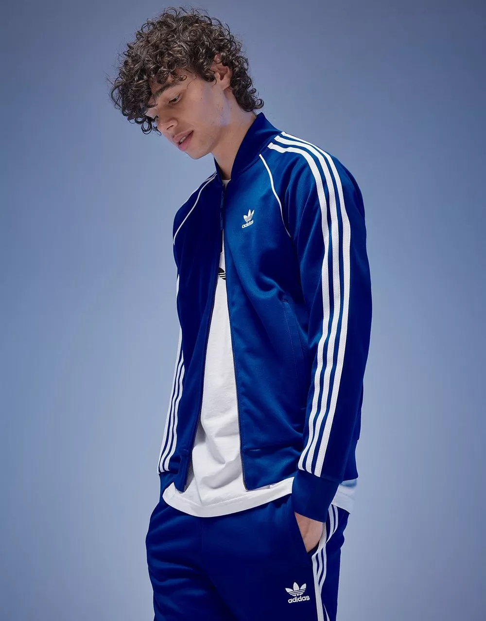 ADIDAS КОФТА НА БЛИСКАВЦІ SST TT ORIGINALS POLY CORE, фото 1 з 6