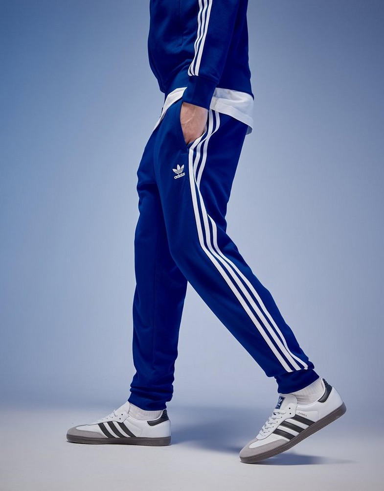 Мъжки панталони ADIDAS ПАНТАЛОНИ SST TP ORIGINALS POLY CORE IZ0032 Син