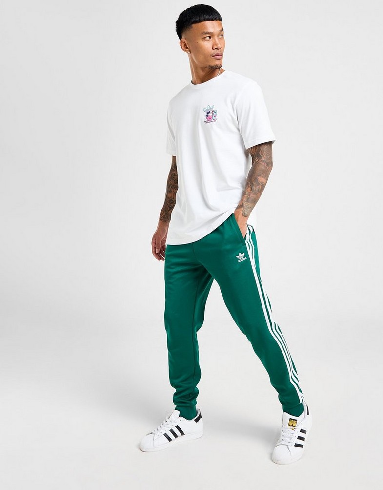 Мъжки панталони ADIDAS ПАНТАЛОНИ SST TP ADICOLOR IR9886 Зелен