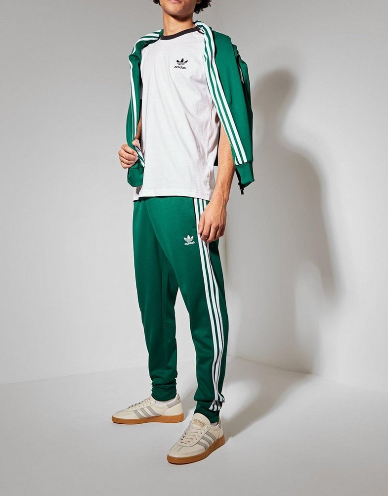 Мъжки панталони ADIDAS ПАНТАЛОНИ SST TP ADICOLOR IR9886 Зелен