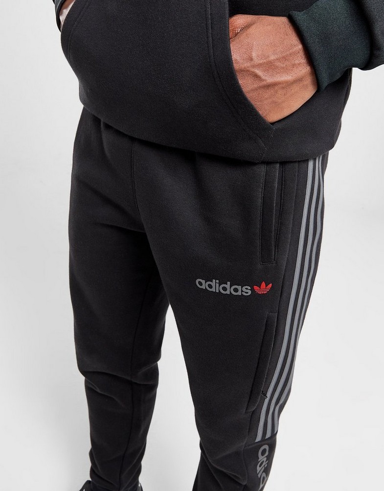 ADIDAS NADRÁG CM PANT FABRIC MIX IS6119 Fekete