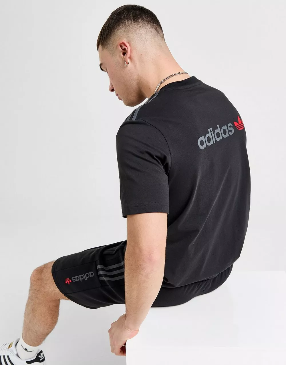 ADIDAS ФУТБОЛКА CM TEE FABRIC MIX, фото 1 з 5