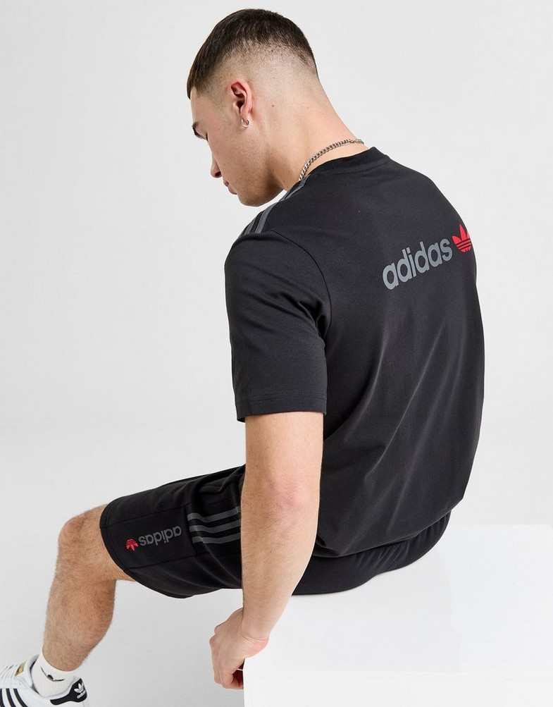 Férfi póló ADIDAS PÓLÓ CM TEE FABRIC MIX