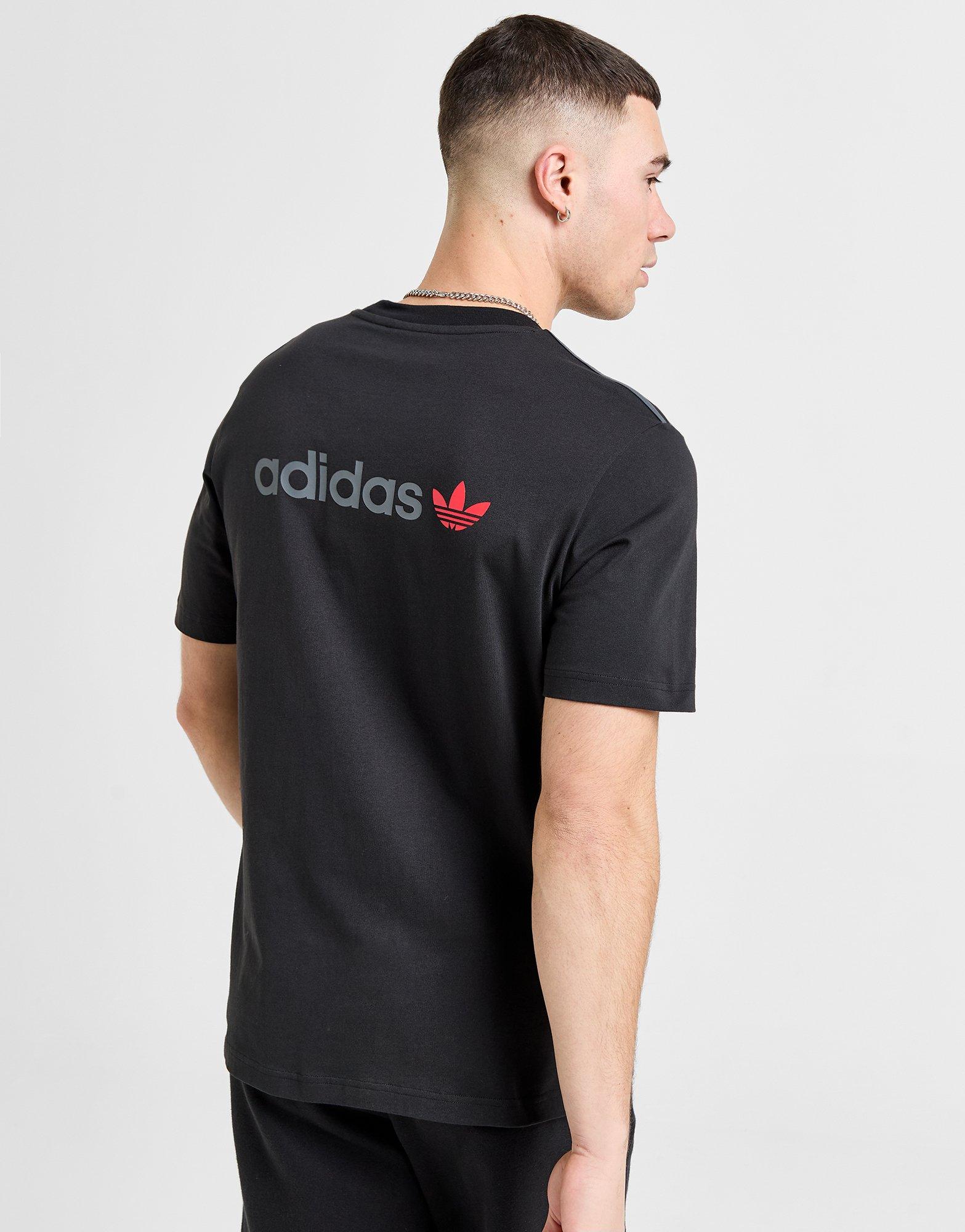 Чоловічі футболки ADIDAS ФУТБОЛКА CM TEE FABRIC MIX IW6434 Чорний