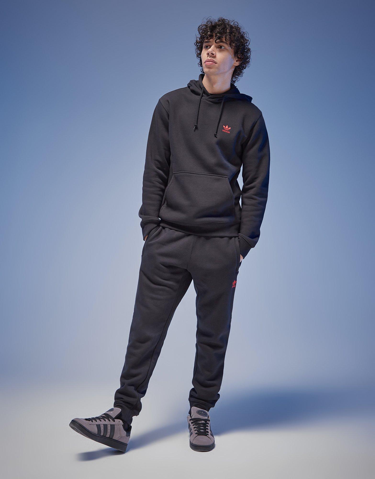 Muški gornji dio trenirke ADIDAS VESTA S KAPULJAČOM ESSENTIAL HOODY ORIGINALS CORE IZ0021 crna