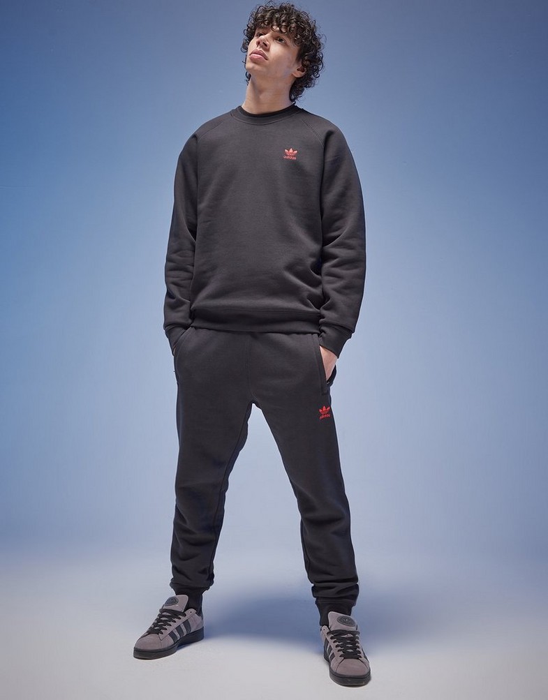 Bluza męska ADIDAS BLUZA ESSENTIAL CREW ORIGINALS CORE IZ0015 Czarny