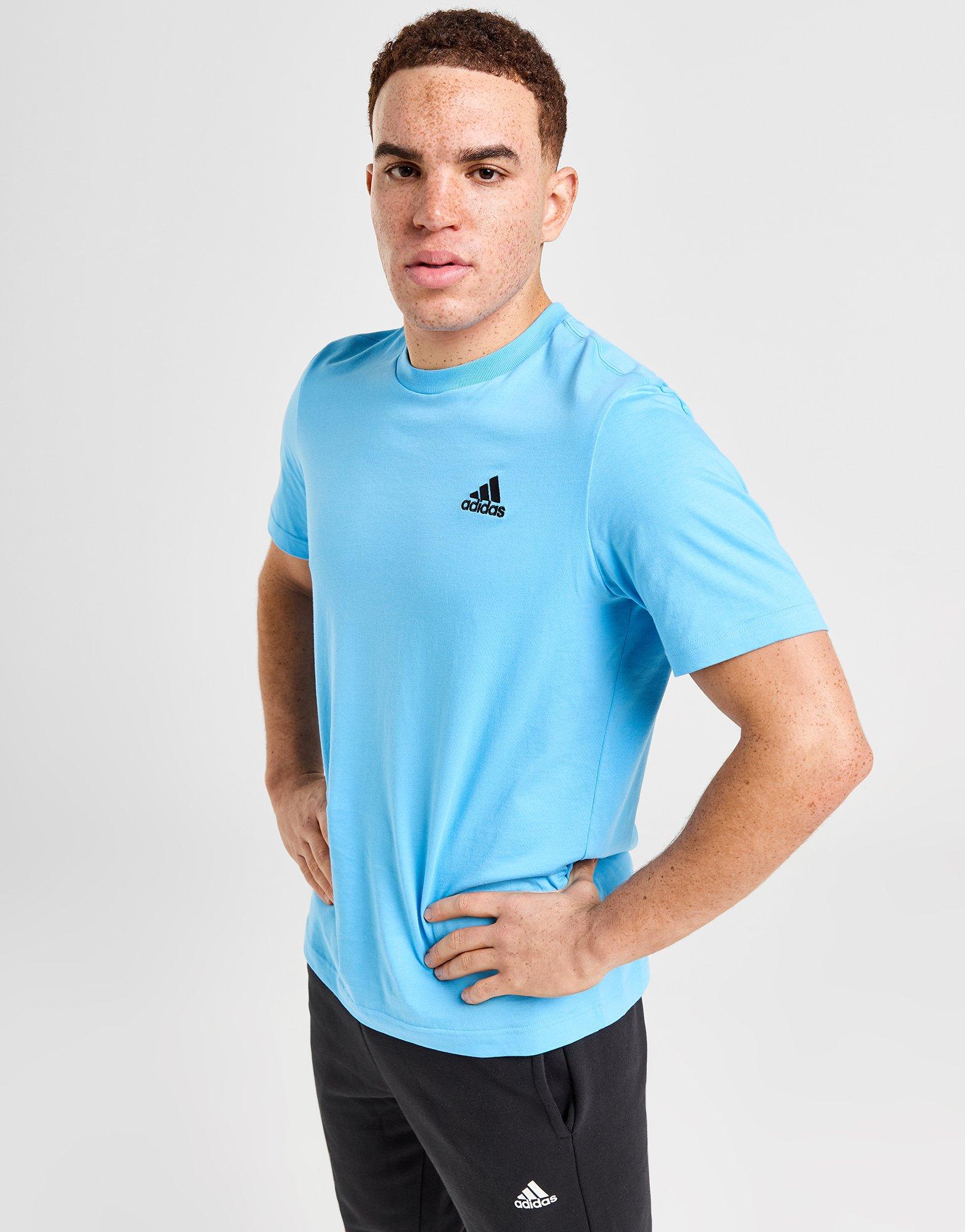 Чоловічі футболки ADIDAS ФУТБОЛКА M SL SJ T TEE TABLE IS1317 Блакитний