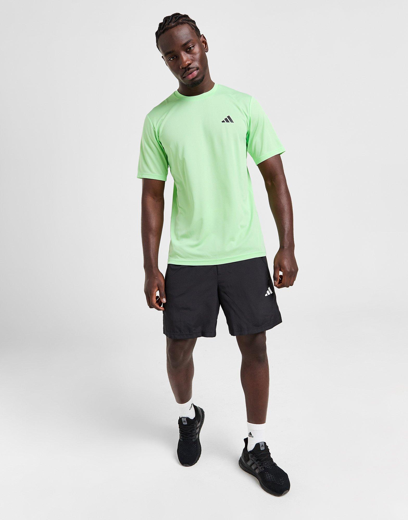 Vyriški marškiniai ADIDAS MARŠKINĖLIAI TR-ES BASE T IT5396 Žalia